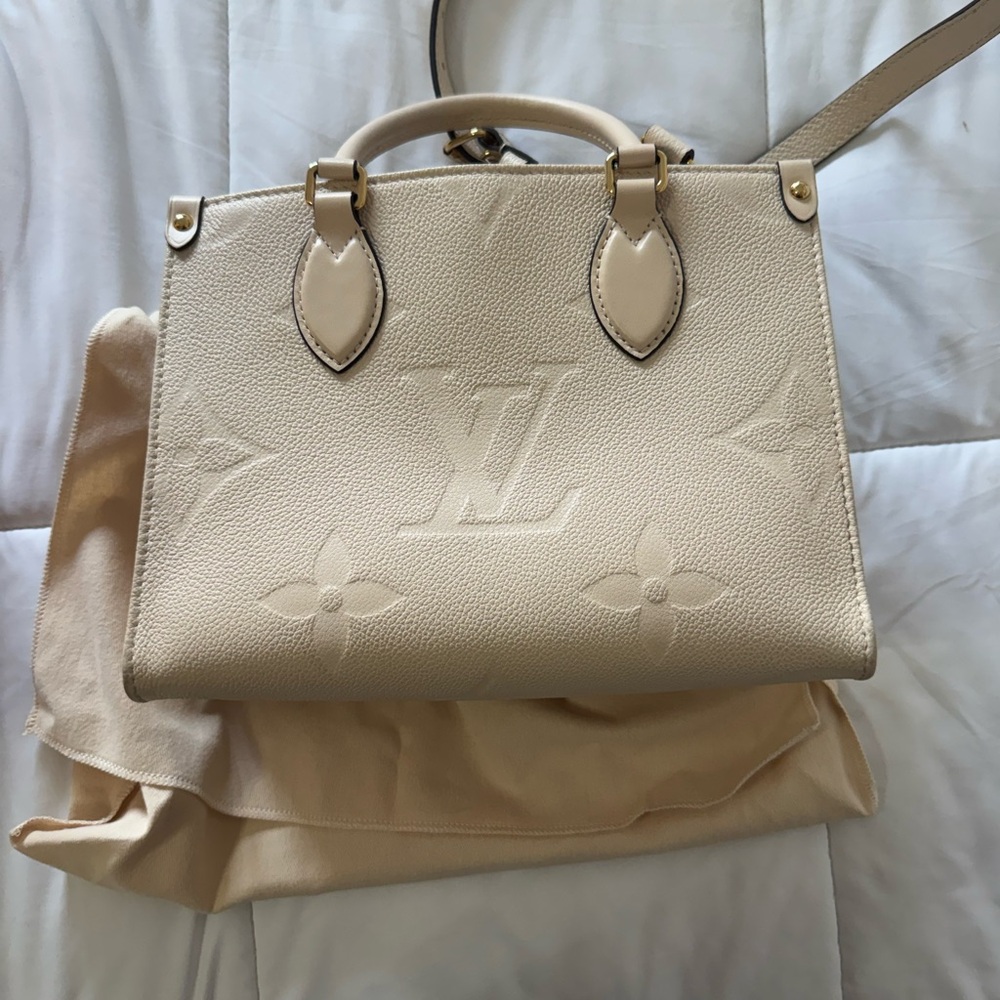 Louis Vuitton Beige Satchel